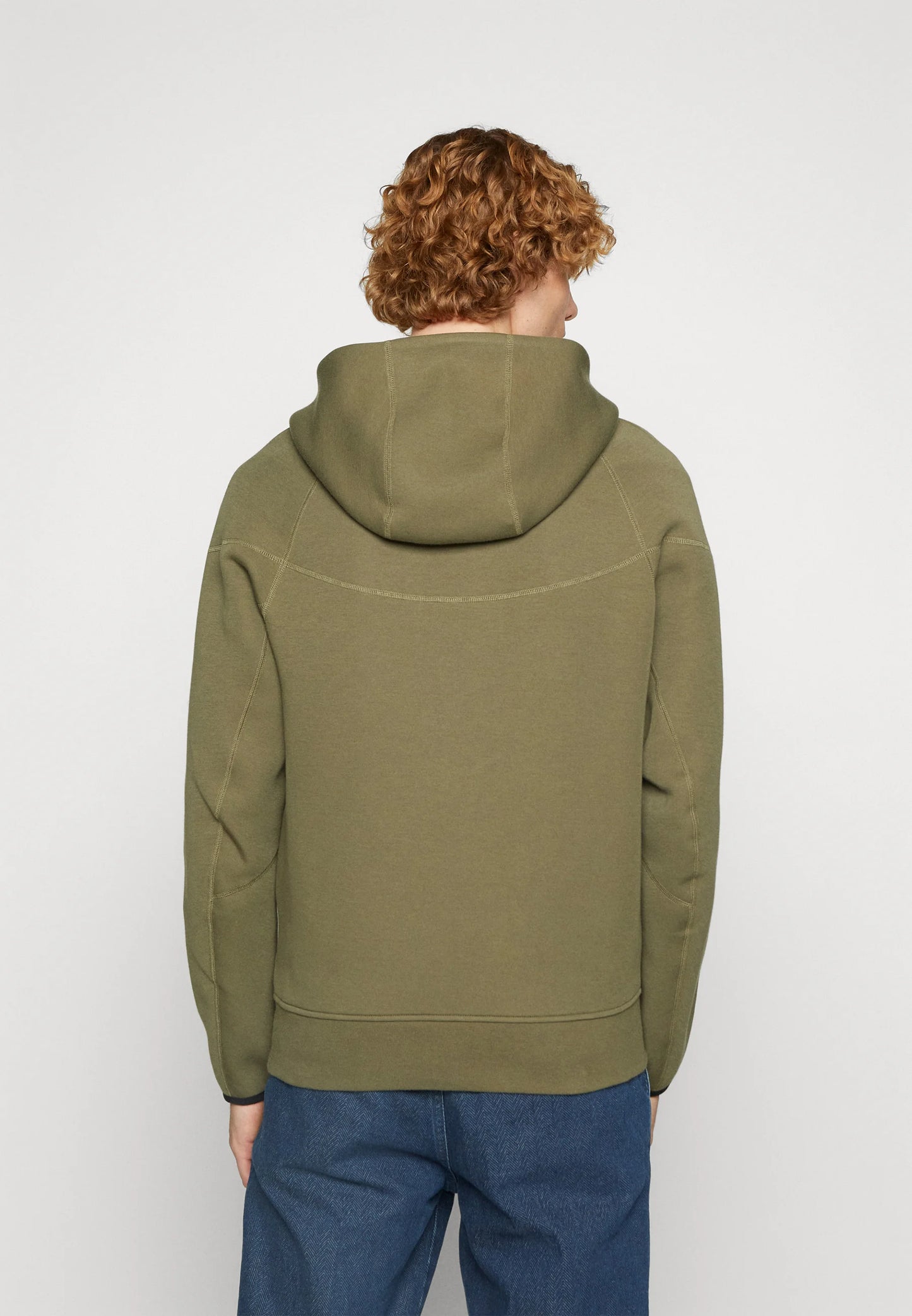 Nike Nouveau Tech Fleece Zippé Vert Kaki