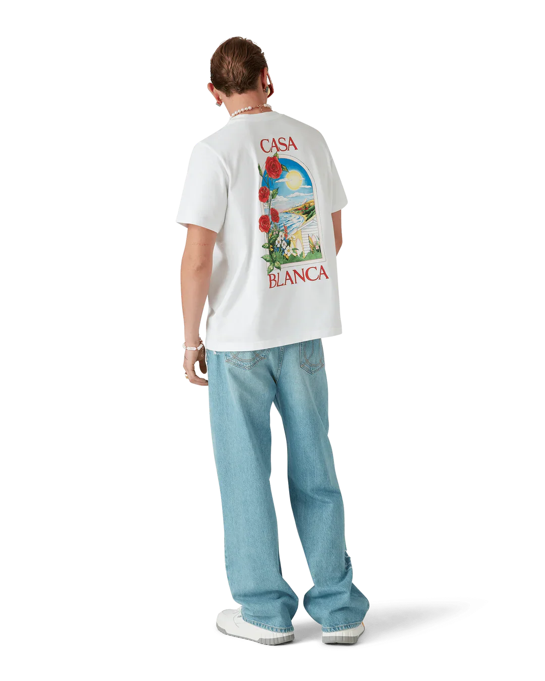 T-Shirt Casablanca LA DAYS Blanc