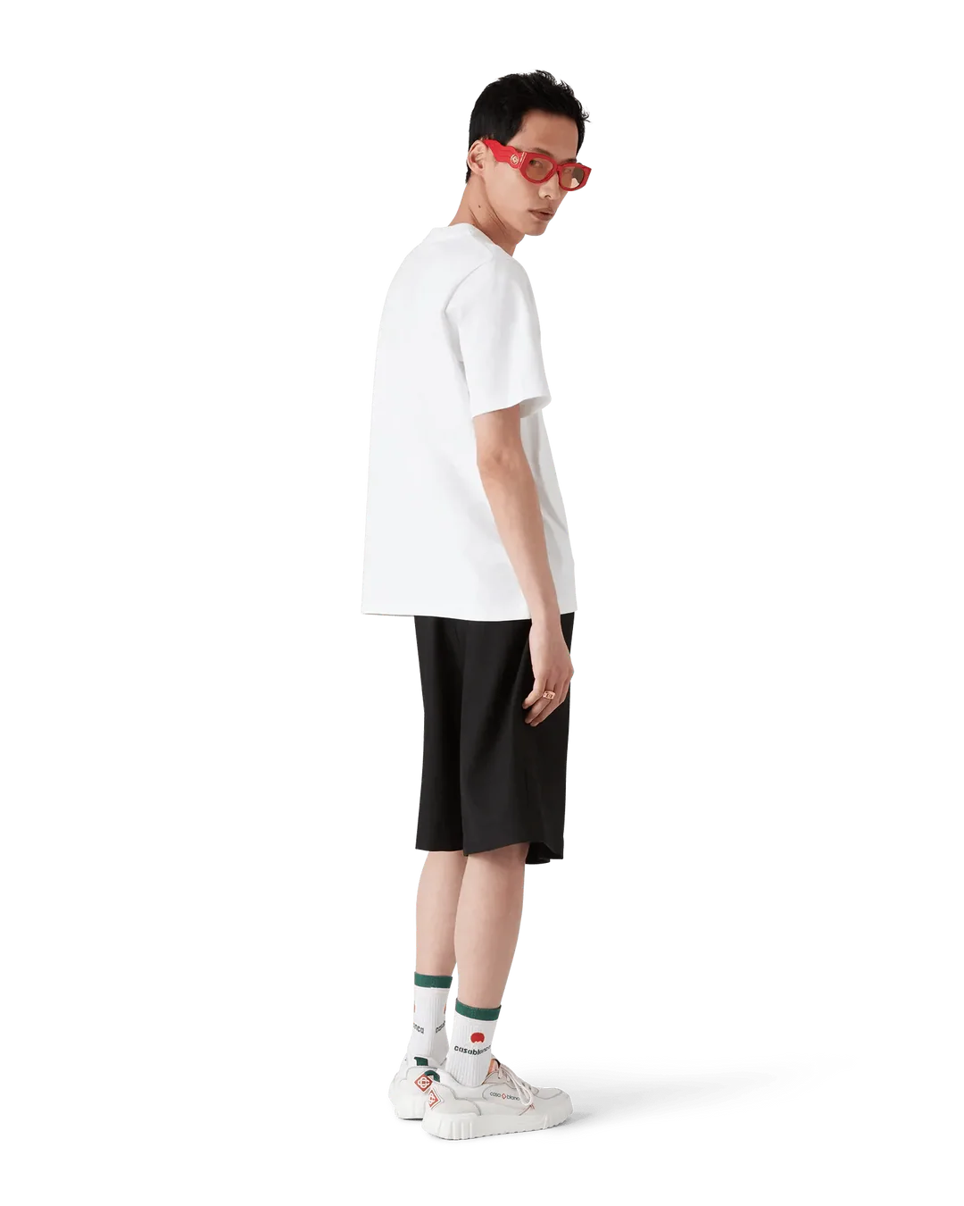 T-Shirt Casablanca Montage Blanc