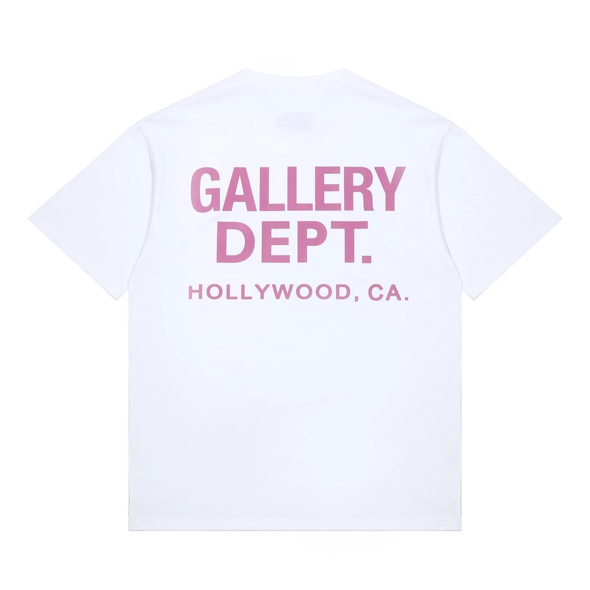 T-Shirt Gallery Dept. Blanc Et Rose