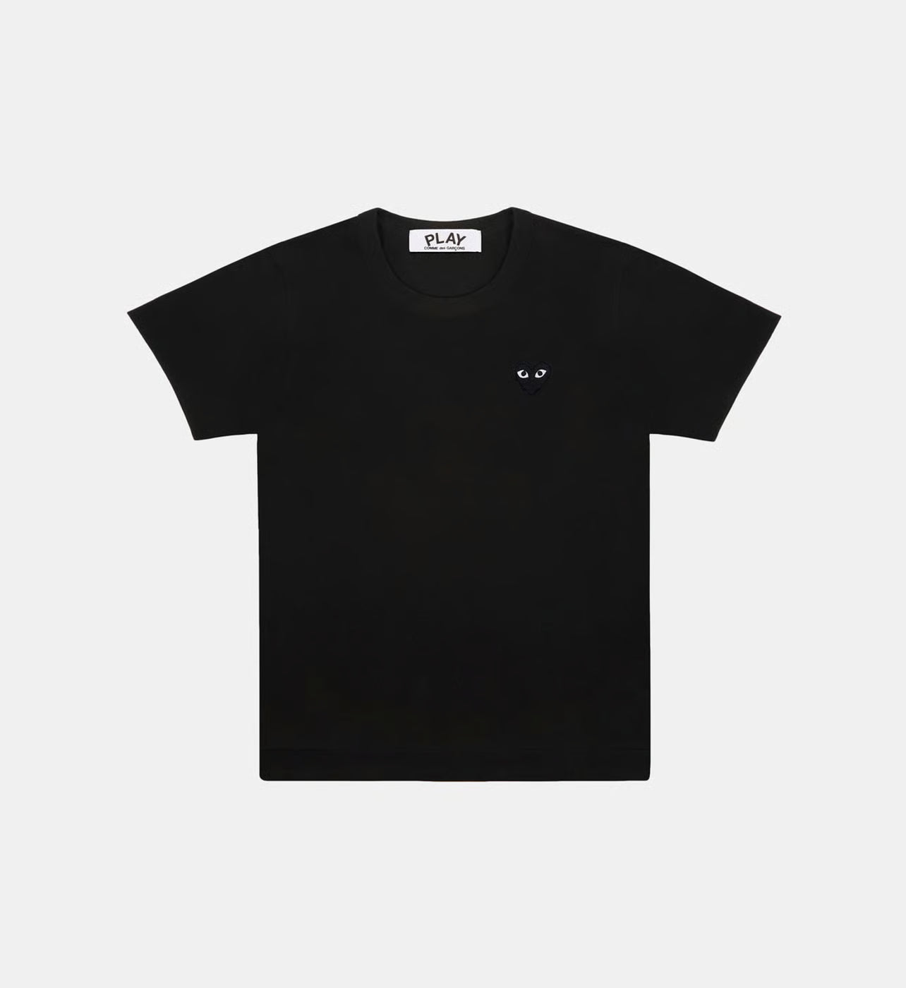 T-Shirt CDG Noir Logo Noir