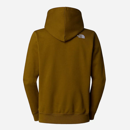 Sweat à capuche North Face Marron