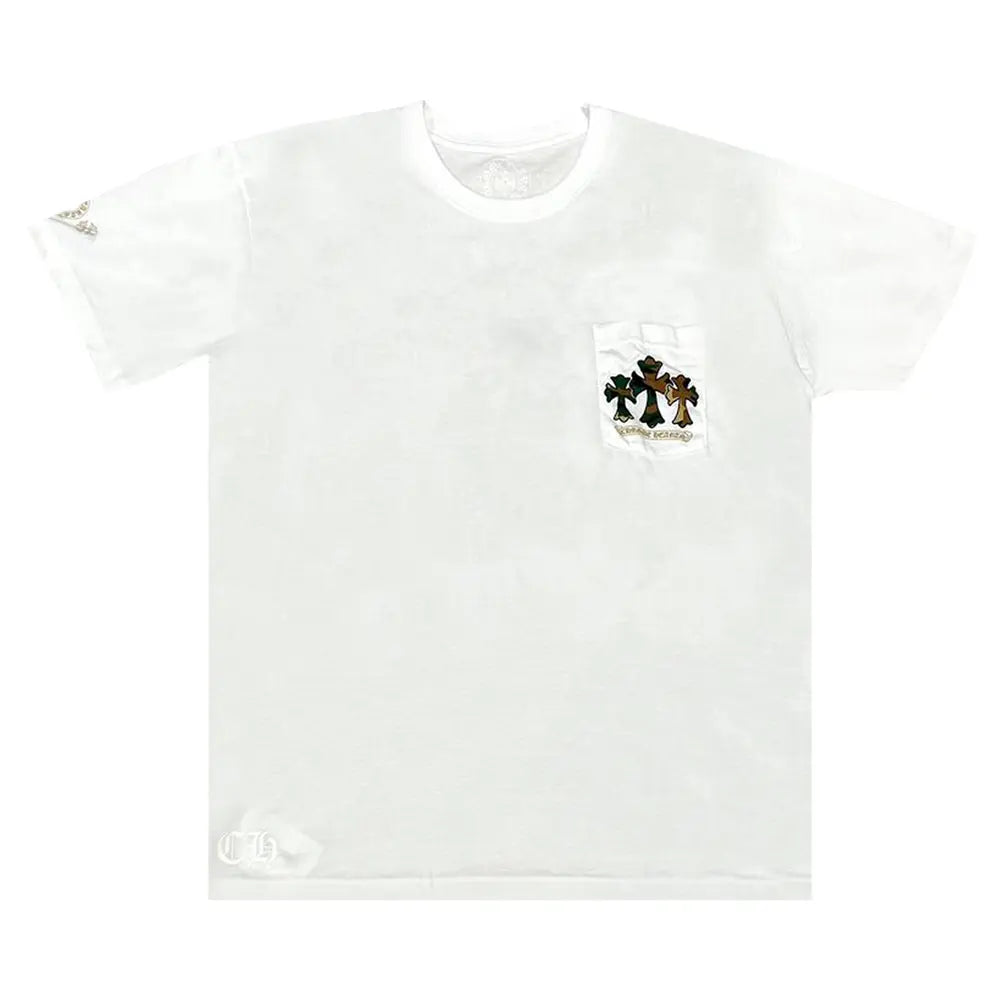 T-Shirt Chrome Heart Blanc
