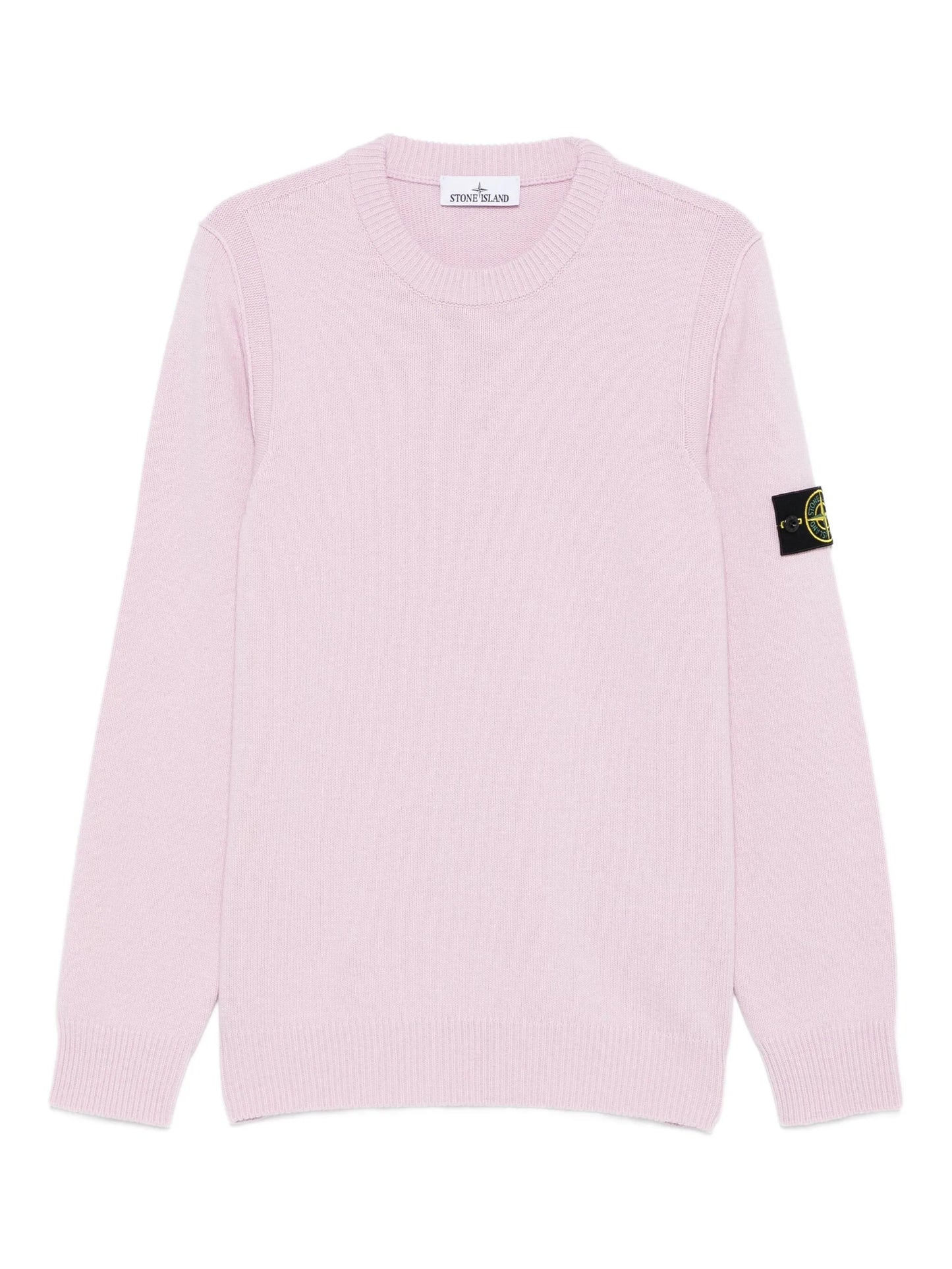 Stone Island Pull Col Rond Rose
