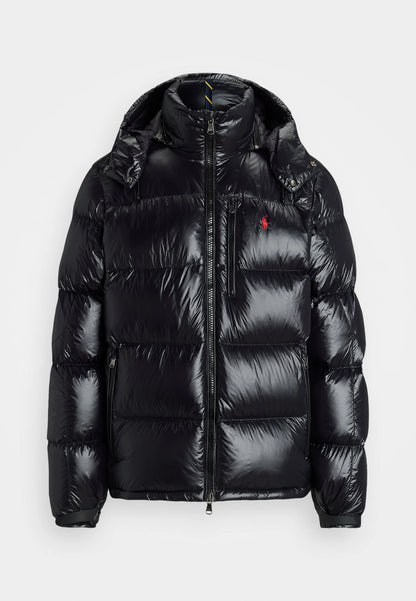Doudoune Ralph Lauren Puffer Noir Brillante