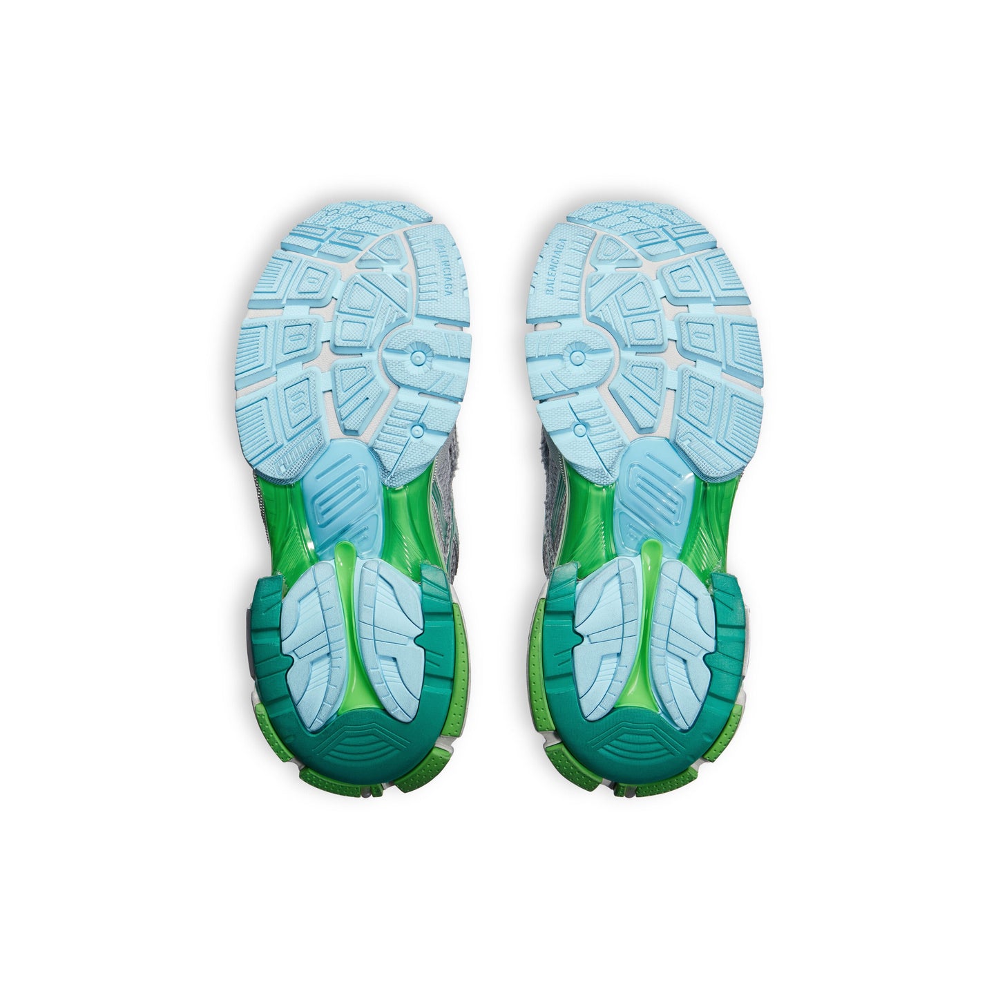 Balanciaga Runner Vert Et Bleu