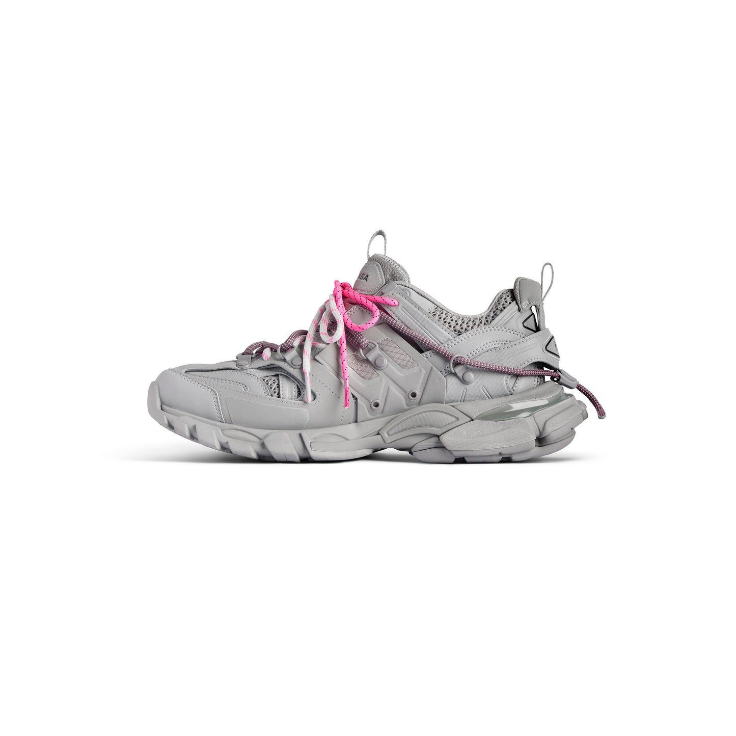 Balanciaga Track Gris Avec Laces Rose