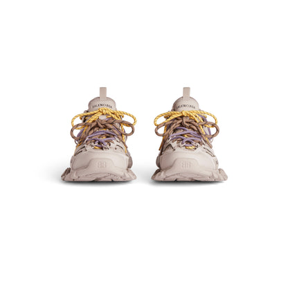 Balanciaga Track Taupe Avec Laces Jaune Et Violette