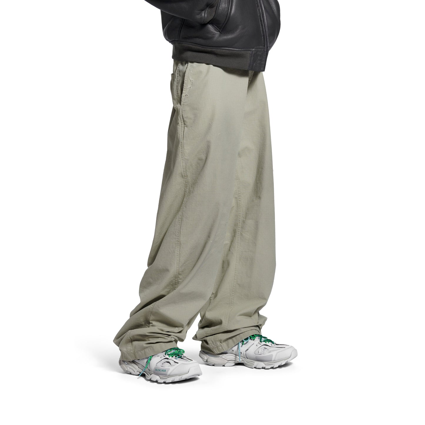 Balanciaga Track Gris Avec Laces Verte et Bleue