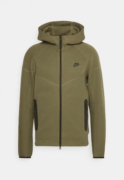 Nike Nouveau Tech Fleece Zippé Vert Kaki