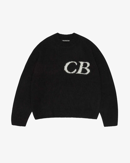 Pull CB Logo Knit Noir