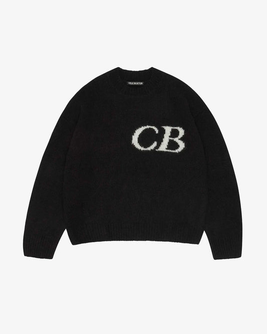 Pull CB Logo Knit Noir