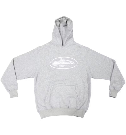 Pull Corteiz Avec Capuche Gris