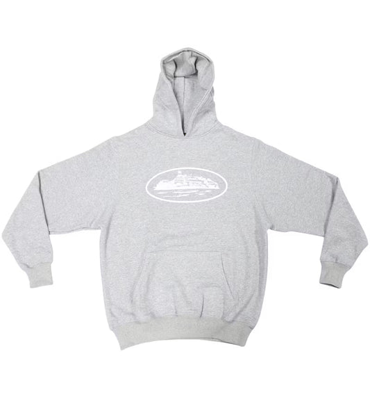 Pull Corteiz Avec Capuche Gris