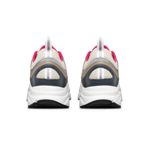 Sneaker B22 Marron Et Rose