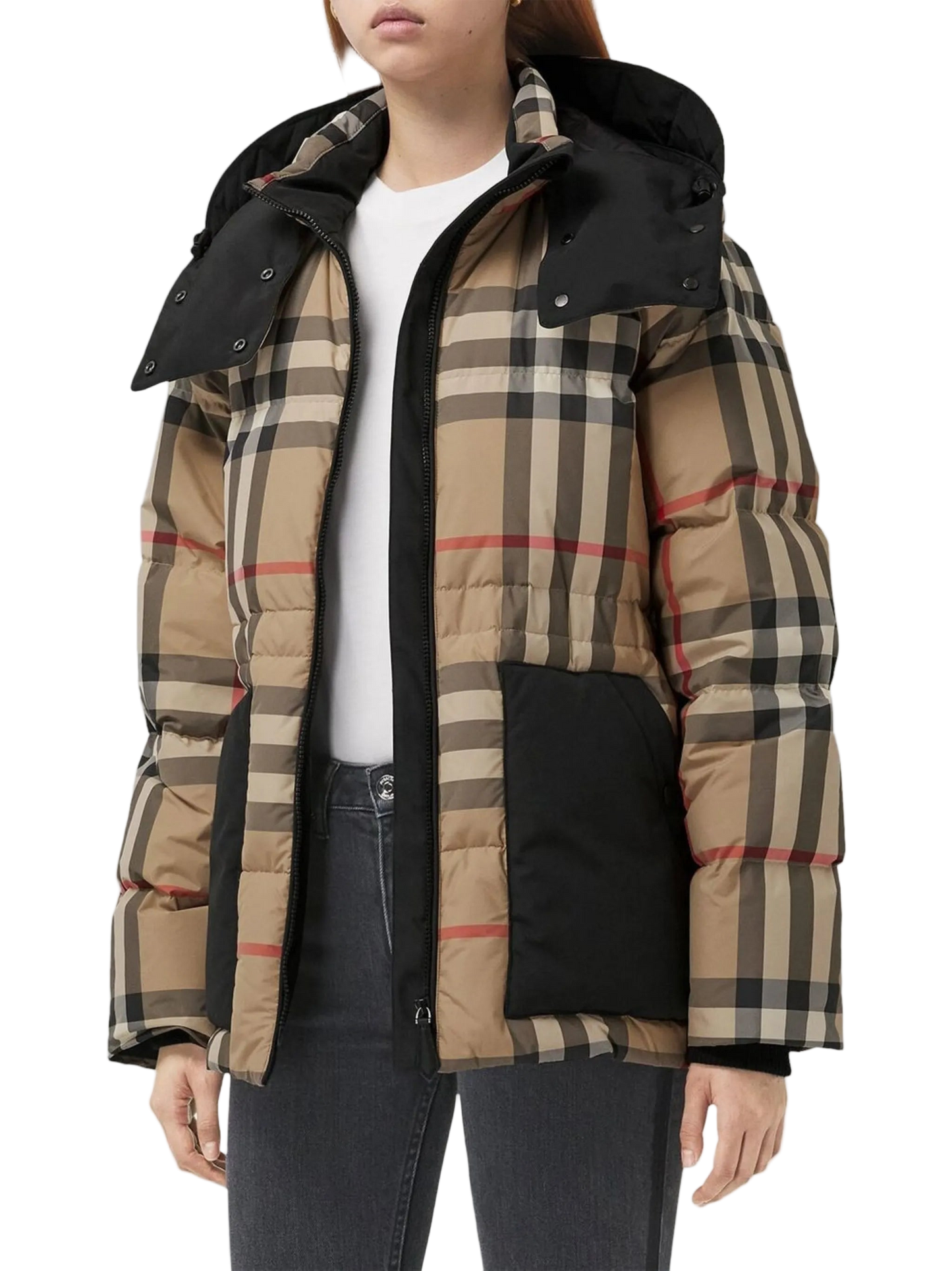 Doudoune Burberry à motif Vintage Check