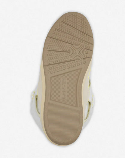 Lanvin Curb Blanc Et Jaune