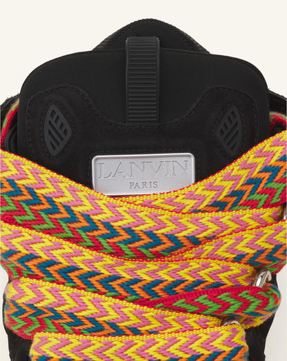 Lanvin Curb Noir Et Multicolore