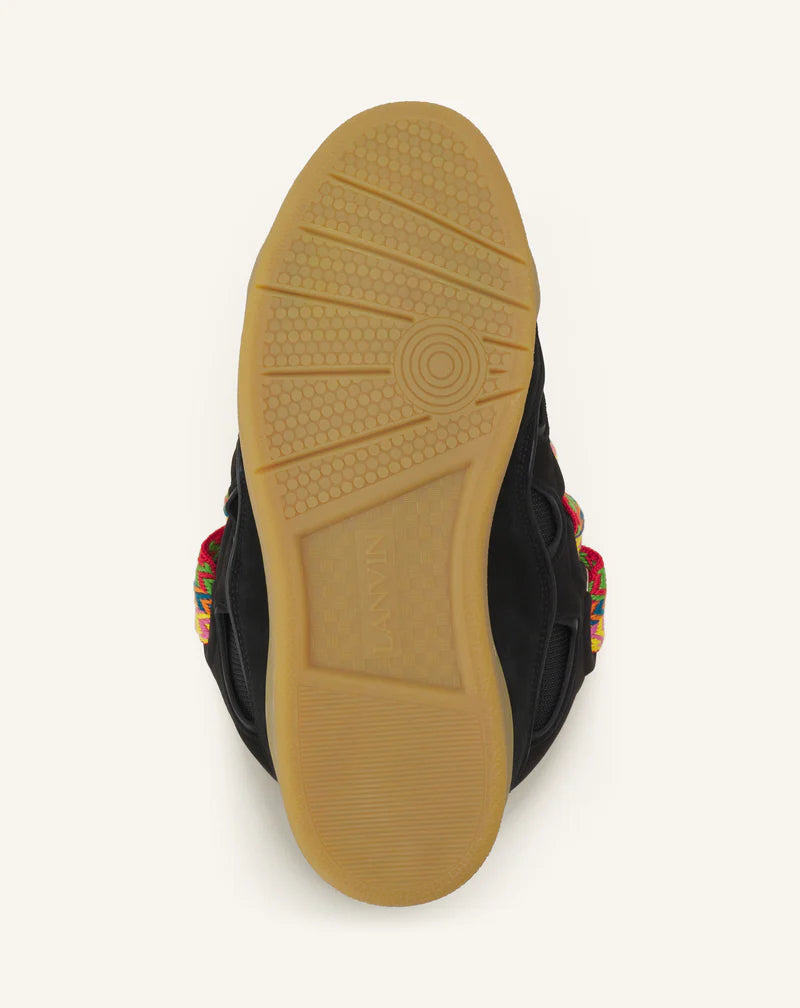 Lanvin Curb Noir Et Multicolore