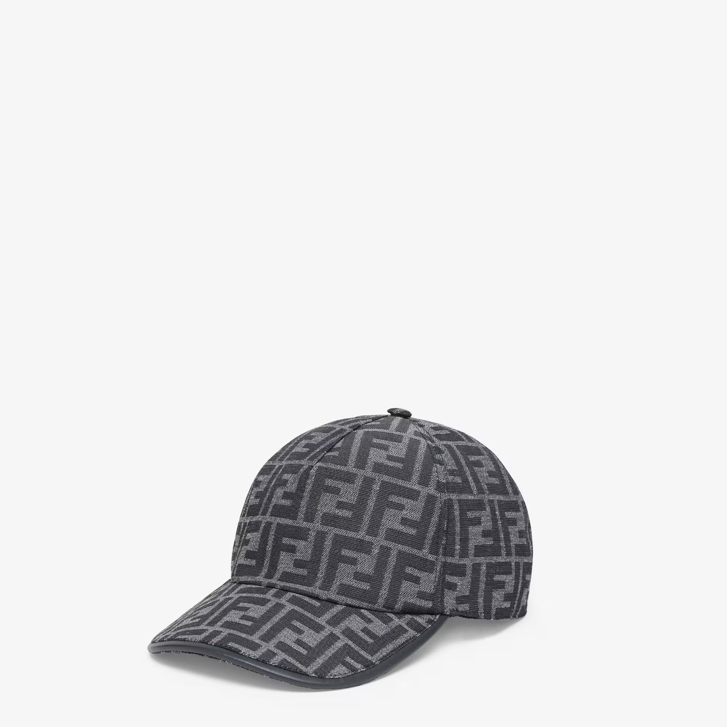 Fendi Casquette en nylon FF Gris Et Noir