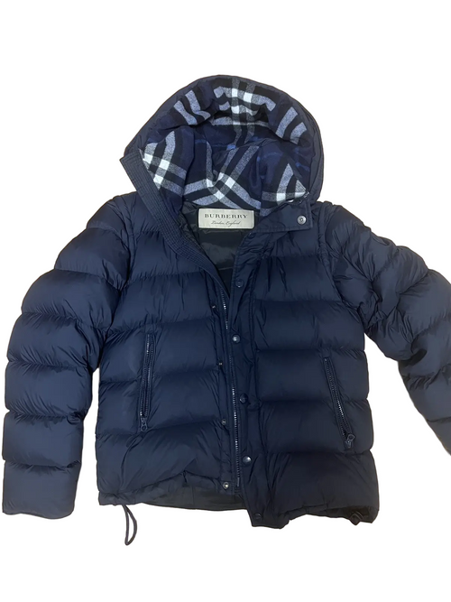 Burberry Doudoune Bleu