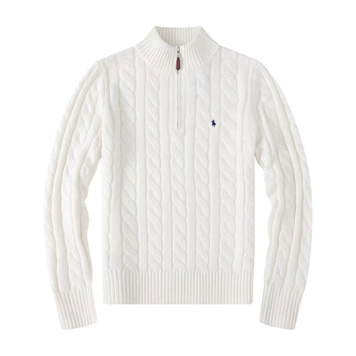 Quarter Zip Ralph Lauren Blanc