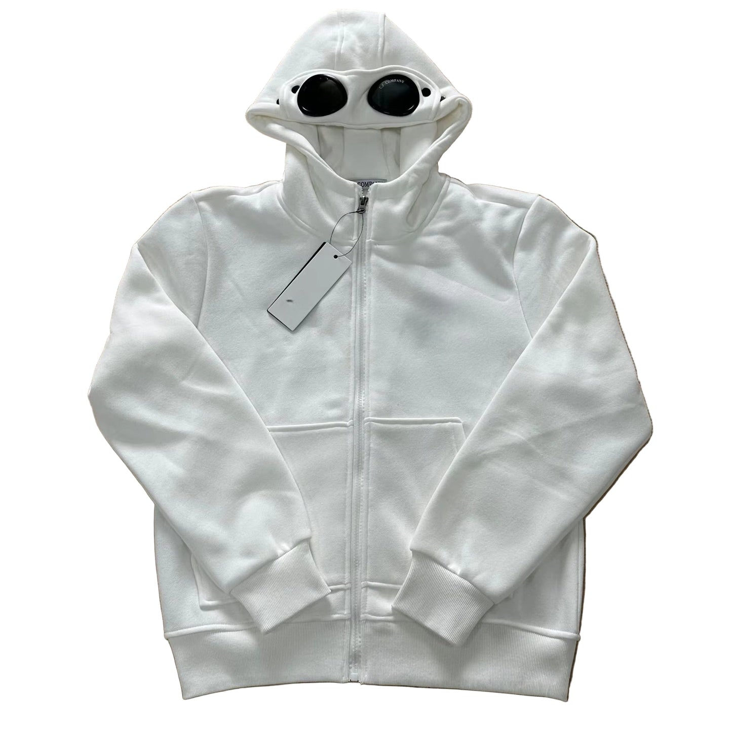 Gilet C.P Company Avec Lunette Blanc