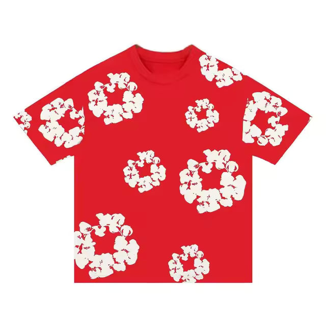 T-Shirt Denim Tears Rouge