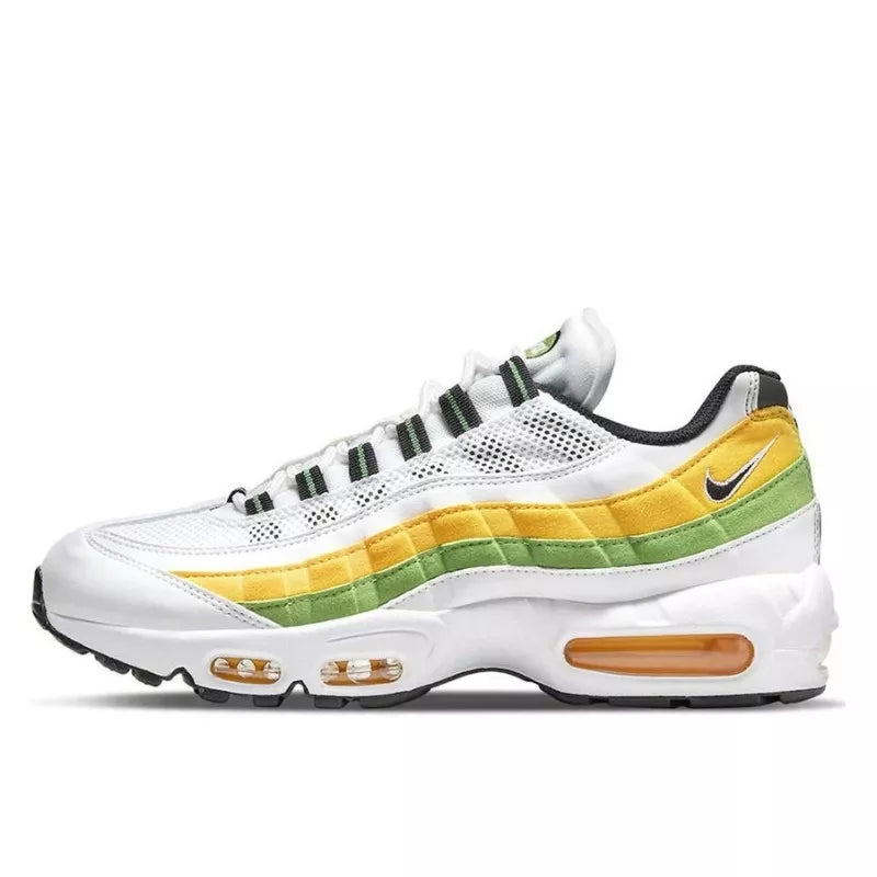 Nike Air Max 95 Jaune Vert Et Blanc