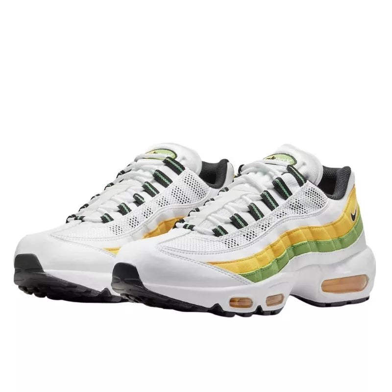 Nike Air Max 95 Jaune Vert Et Blanc