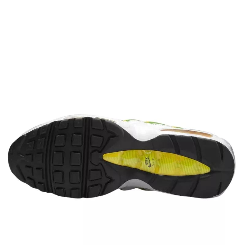 Nike Air Max 95 Jaune Vert Et Blanc