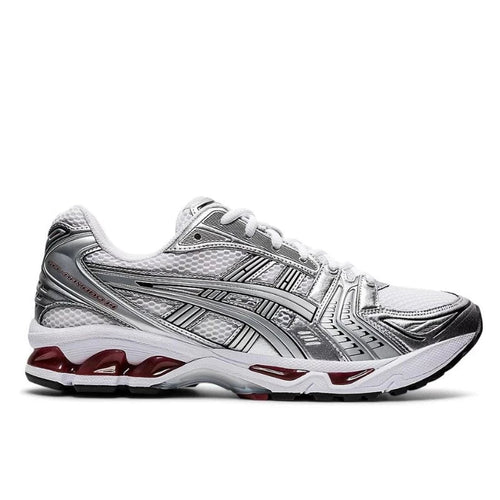 Asics Gel Kayano 14 Argent Et Rouge