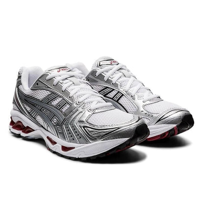 Asics Gel Kayano 14 Argent Et Rouge
