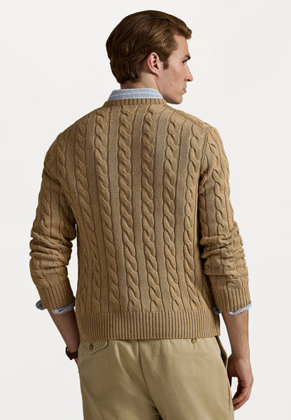 Pull Ralph Lauren En Laine Caramel