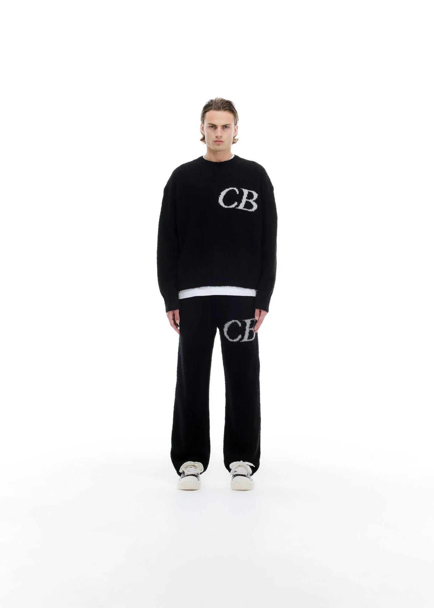 Pull CB Logo Knit Noir