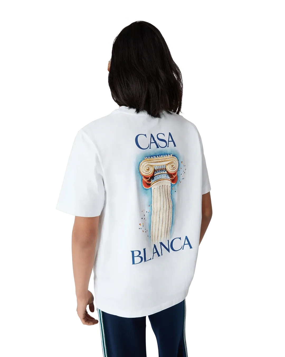 T-Shirt Casablanca La Colonne Blanc