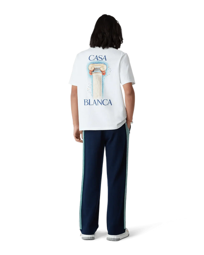 T-Shirt Casablanca La Colonne Blanc