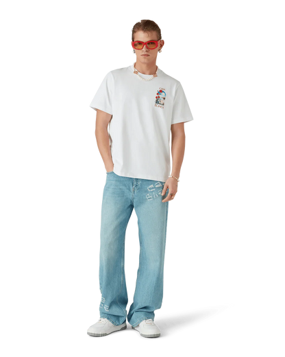 T-Shirt Casablanca LA DAYS Blanc