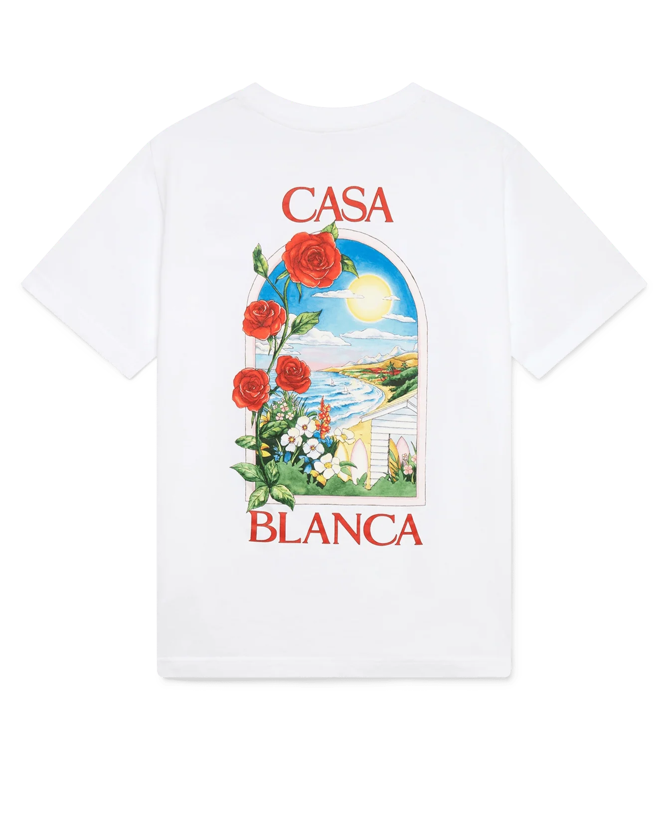 T-Shirt Casablanca LA DAYS Blanc