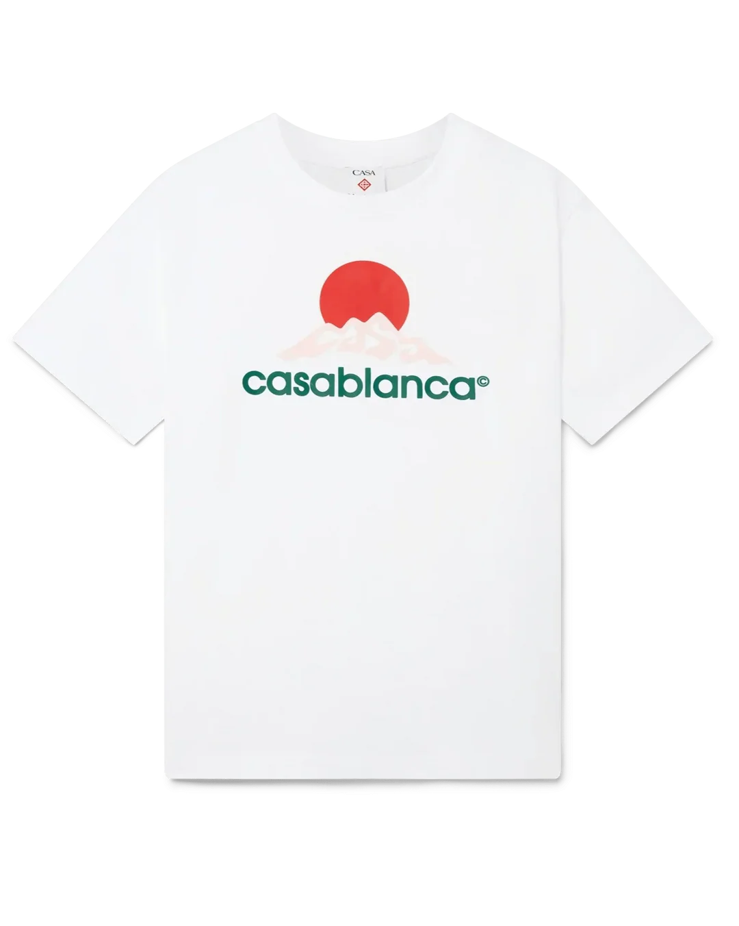 T-Shirt Casablanca Montage Blanc