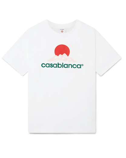 T-Shirt Casablanca Montage Blanc