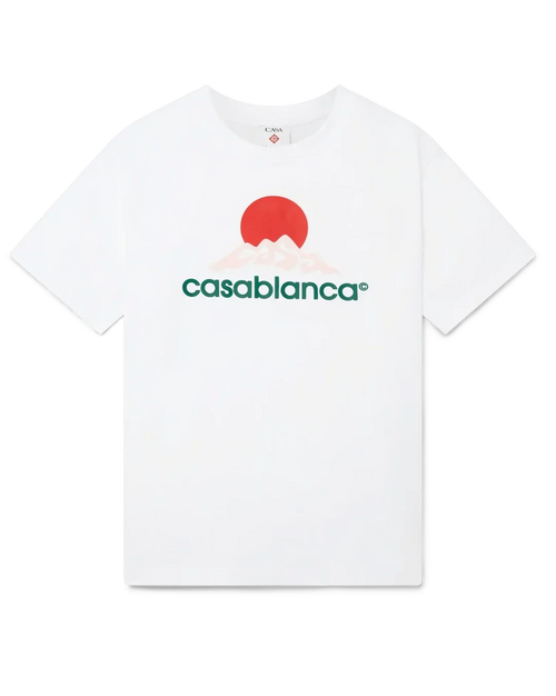 T-Shirt Casablanca Montage Blanc