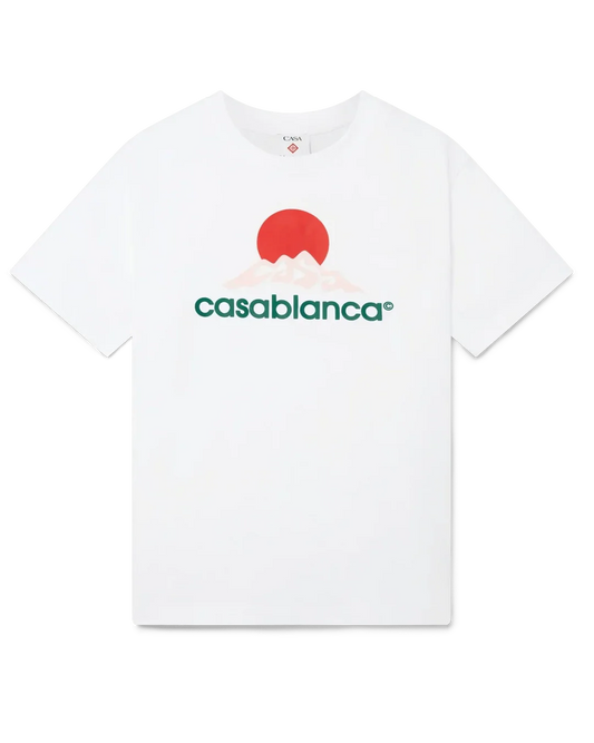 T-Shirt Casablanca Montage Blanc
