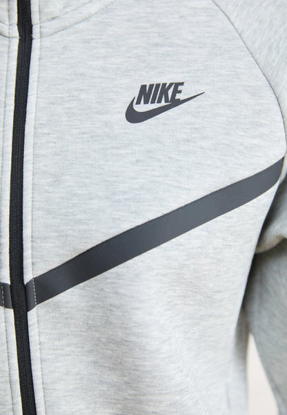 Nike Tech Fleece Zippé Gris