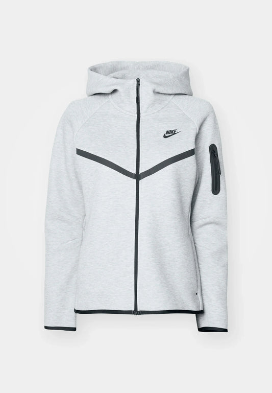 Nike Tech Fleece Zippé Gris