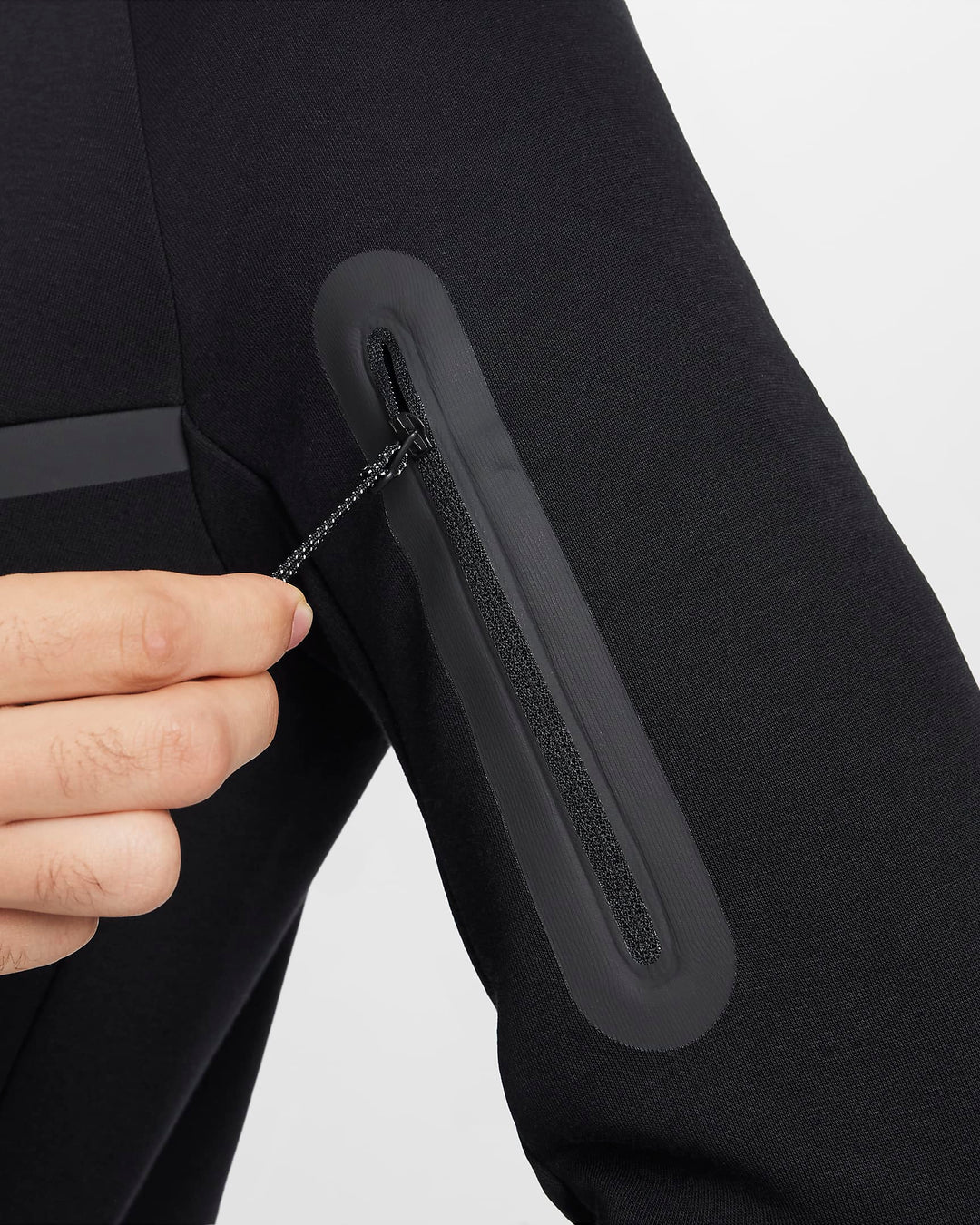 Nike Tech Fleece Zippé Noir