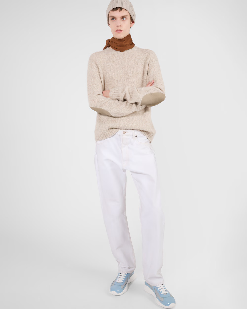 Sneakers Prada America’s Cup Bleu Ciel