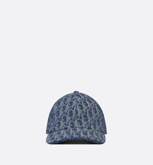 Dior Casquette Oblique Bleu