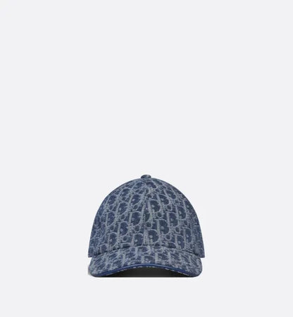 Dior Casquette Oblique Bleu