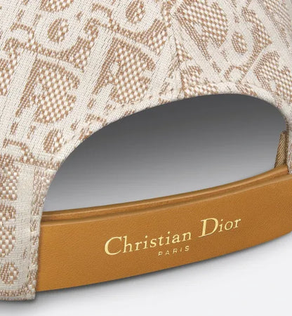 Dior Casquette Oblique Beige
